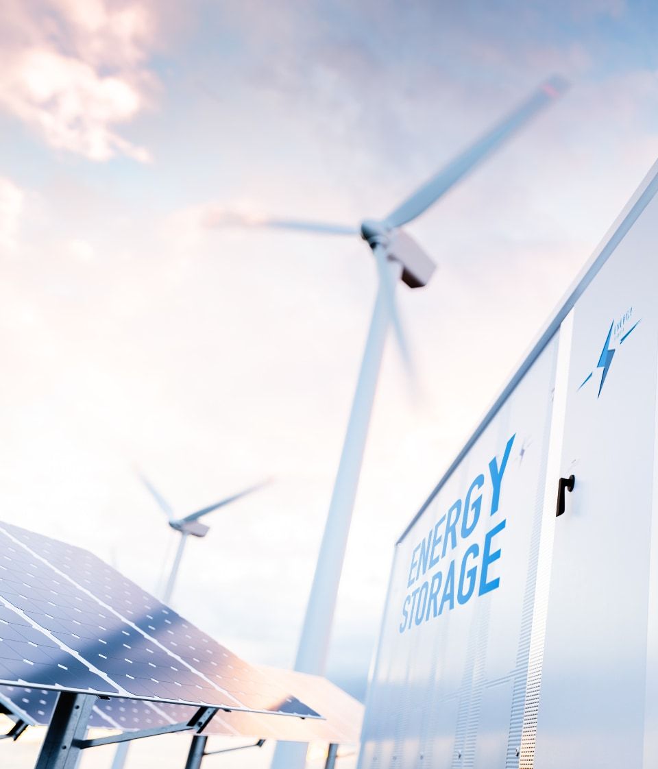 Solar Windenergie Energiespeicher